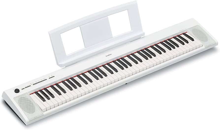 Amazon | ヤマハ YAMAHA 電子キーボード piaggero ホワイト NP-32WH