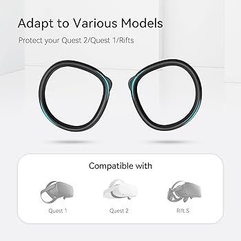 Amazon.com: KIWI design Lens Protector Ring Compatible with Quest