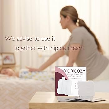 Amazon.com : Momcozy Hydrogel Nipple Pads with Soothing Lanolin