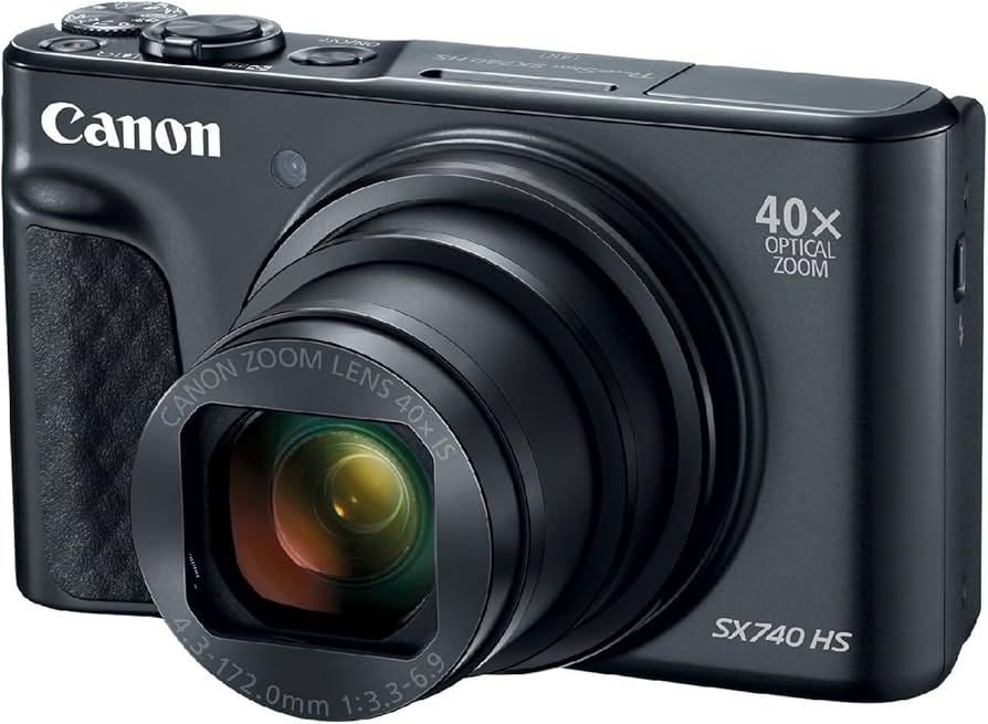 Canon PowerShot SX740 HS Digitalkamera, Schwarz: Amazon.de