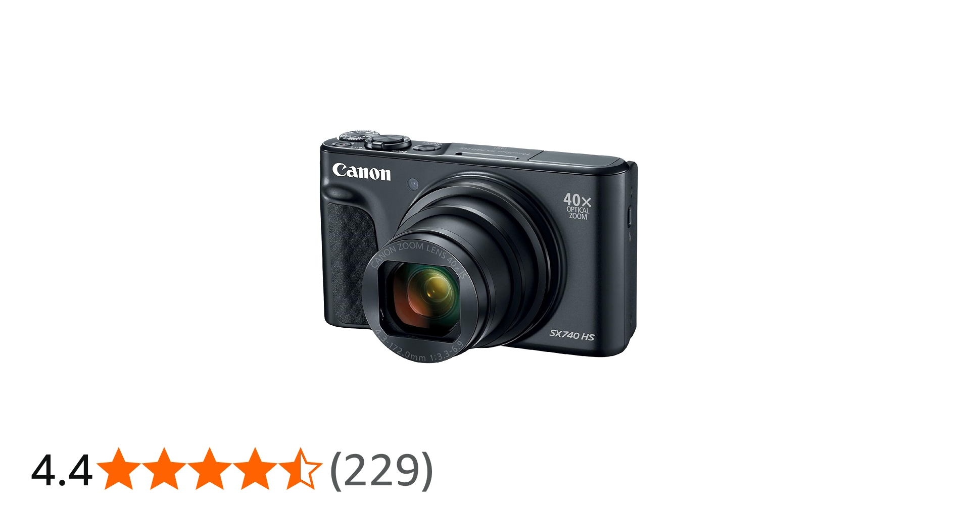 Buy Canon PowerShot SX740 HS Camera with 40x Optical Zoom and 20.3