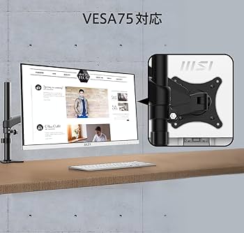 Amazon.co.jp: 【Amazon.co.jp限定】MSI PRO MP273AW ビジネスモニター