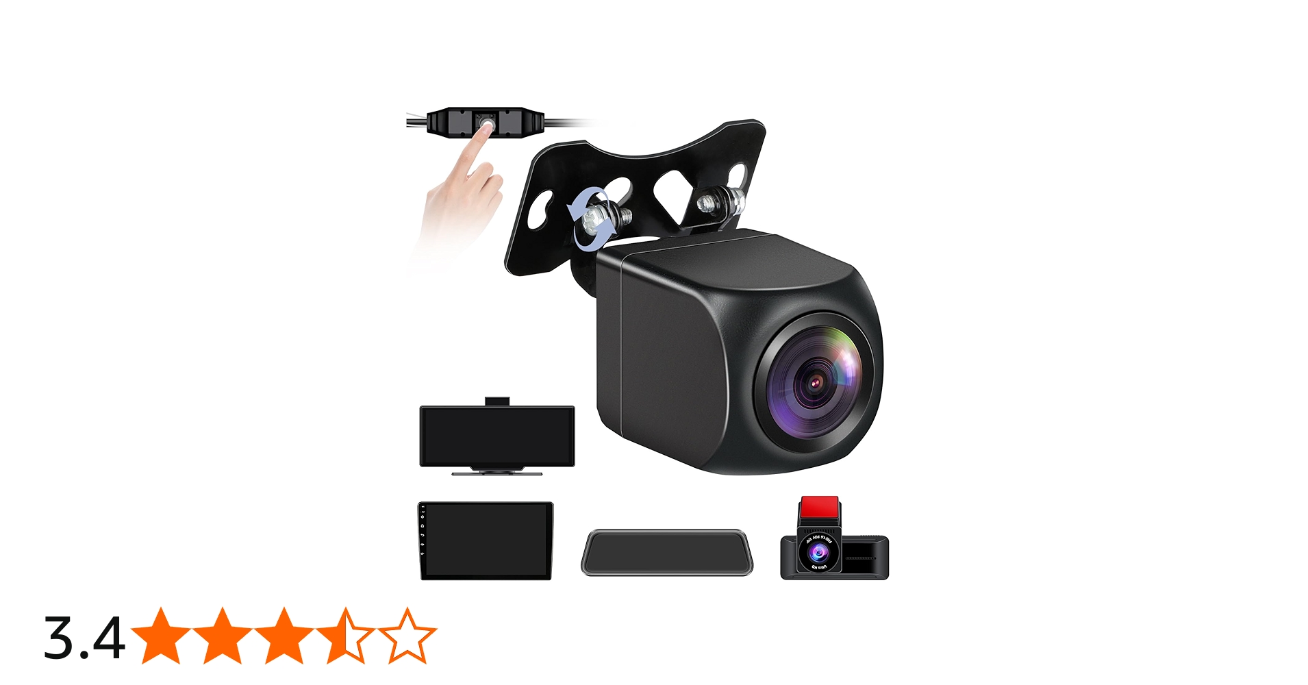 Amazon.co.jp: 【ドライブレコーダー専用バックカメラ】4pin接続