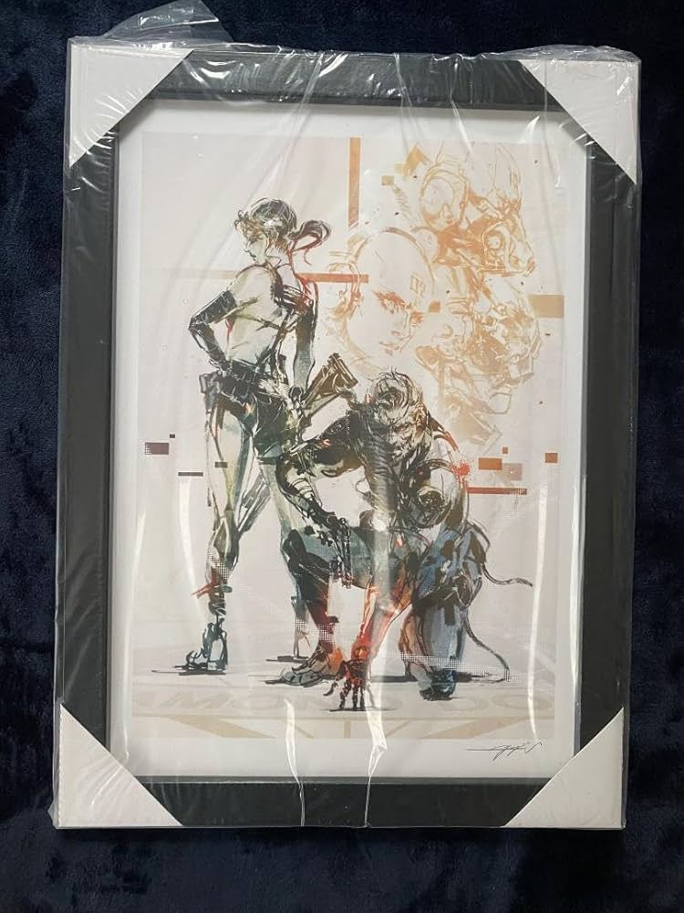 Amazon.co.jp: Happyくじ METAL GEAR SOLID V 複製原画 新川洋司 : ホビー