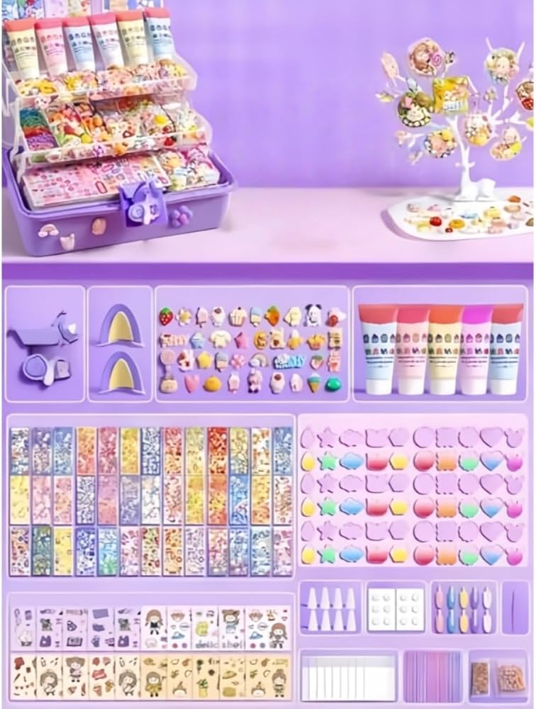 Amazon | MiluFox DIYキーホルダー材料セット アクリルパーツと