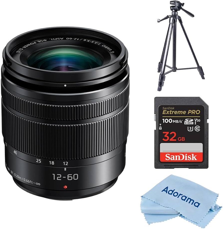 Amazon.com: Panasonic Lumix G Vario Lens, 12-60MM, F3.5-5.6 ASPH
