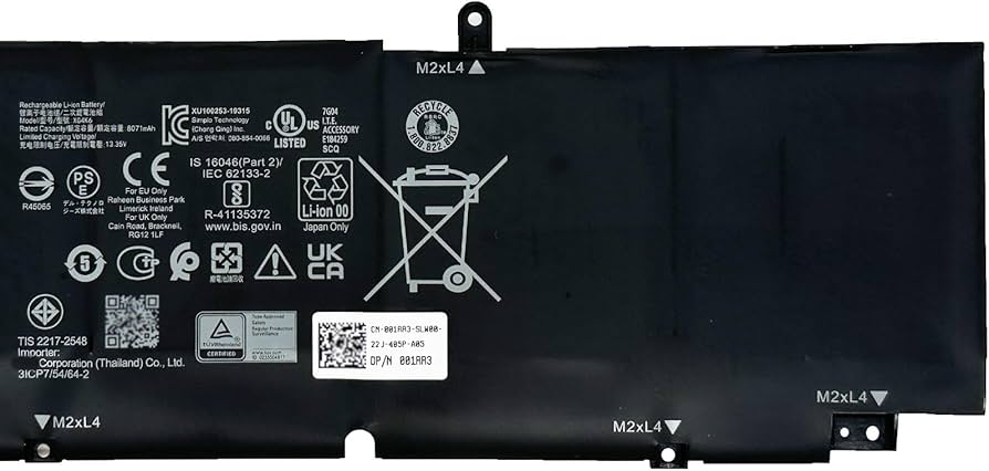 Amazon.com: EPYOBW XG4K6 Laptop Battery 97Wh 11.4V Compatible with