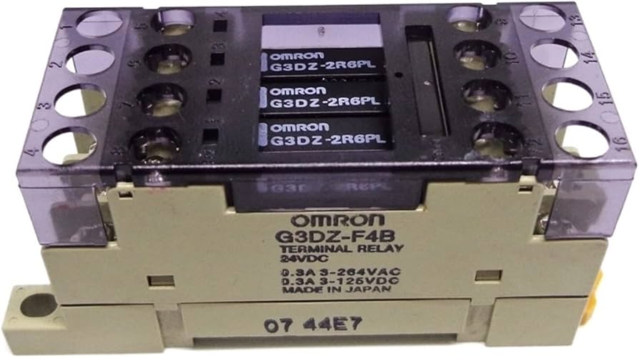 Amazon.co.jp: リレー リレーG3DZ-F4B 24VDC DC24V そしてオリジナルの