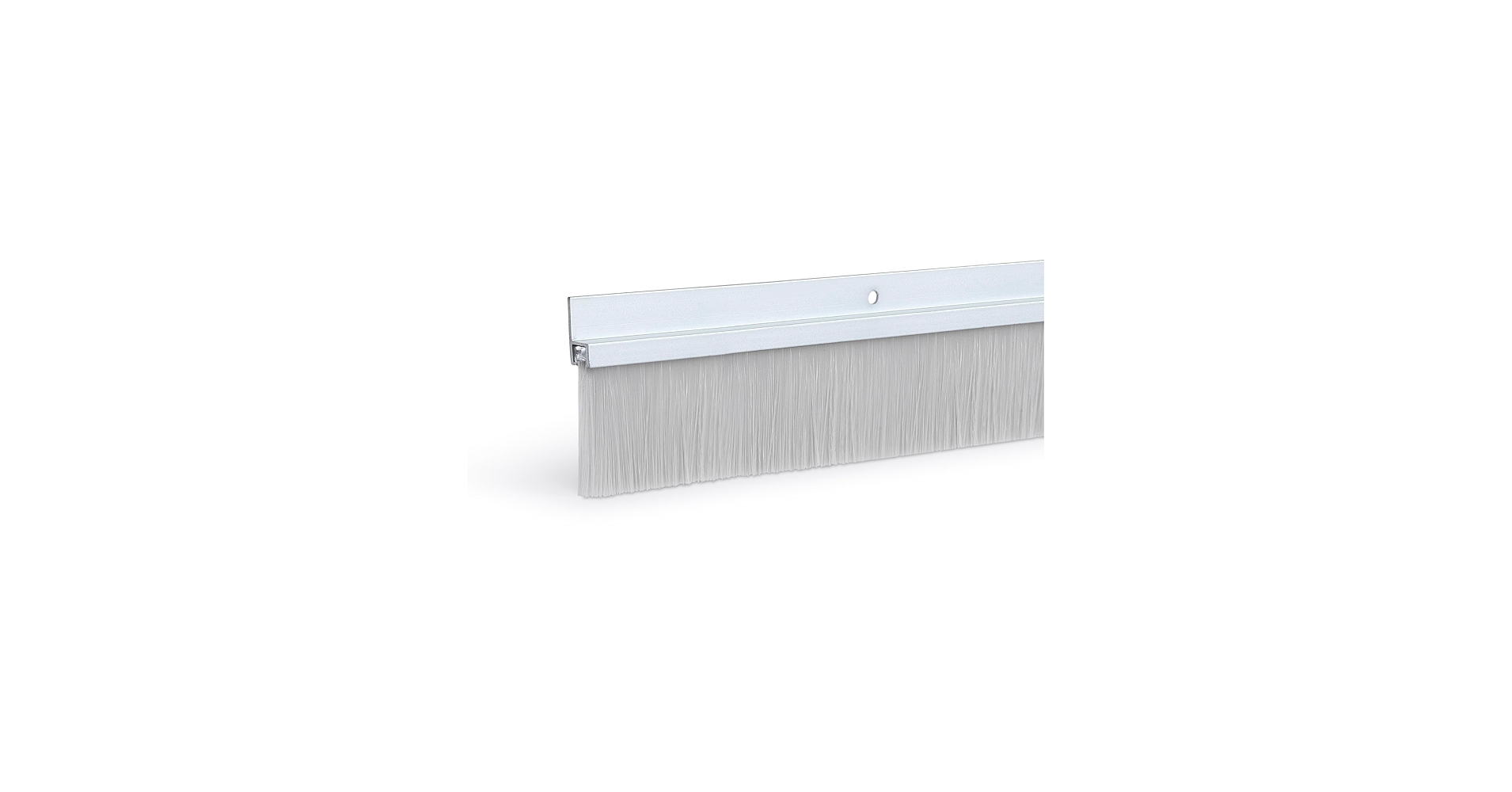 TMH Door Brush Sweep, White Door Sweep for Bottom of Door, 60
