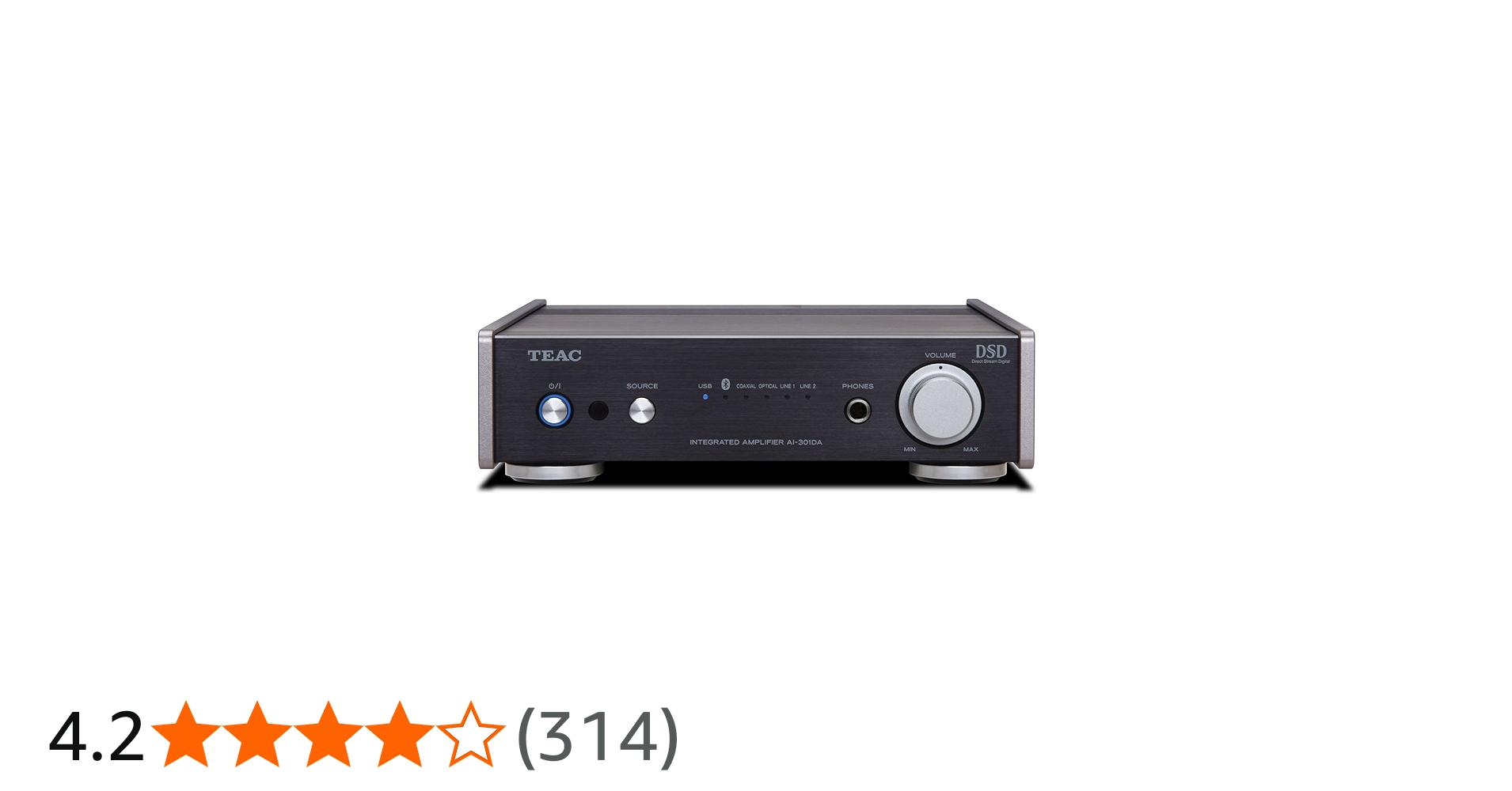 Amazon.co.jp: TEAC USB DAC/ステレオプリメインアンプ AI-301DA-SP/B