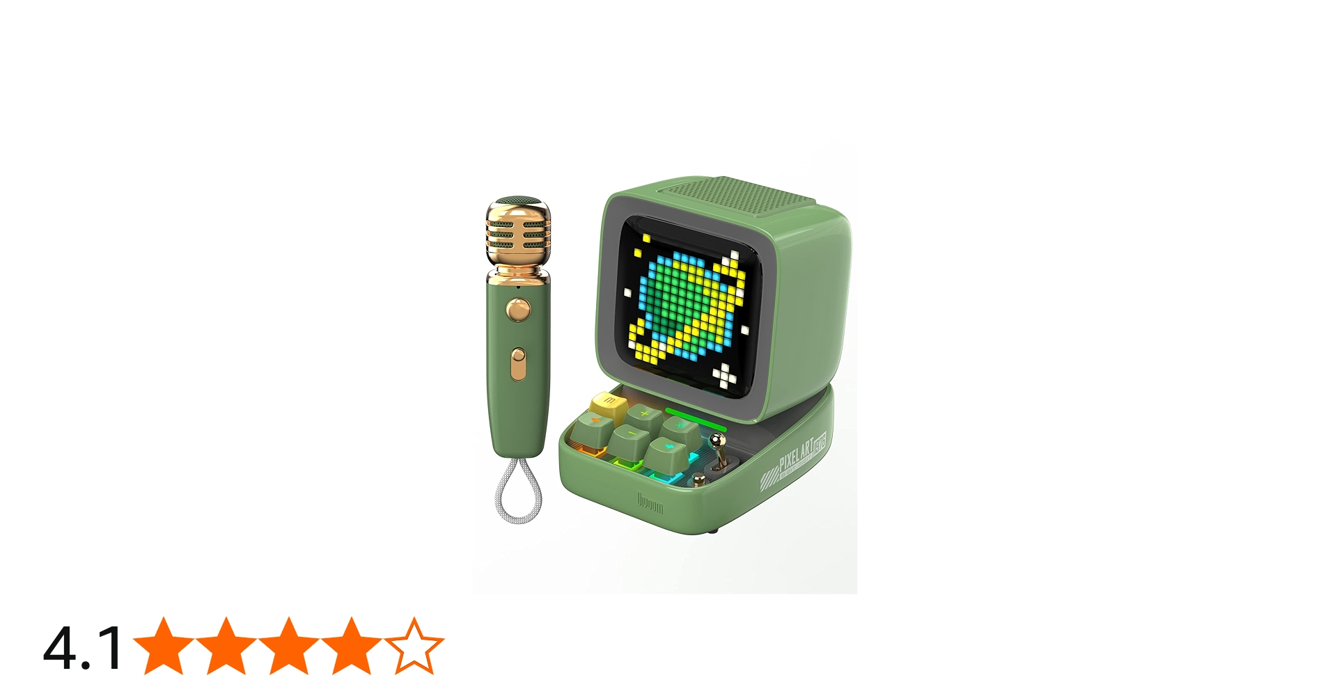 Amazon.co.jp: Divoom Ditoo-Mic ワイヤレスBluetoothスピーカー