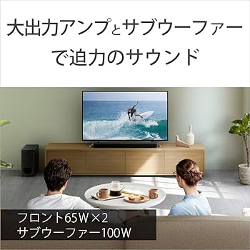 Amazon.co.jp: ソニー サウンドバー HT-S350 HDMI フロントサラウンド