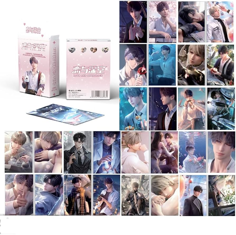 Amazon.co.jp: BASTODO恋と深空 フォトカード ステッカー セット