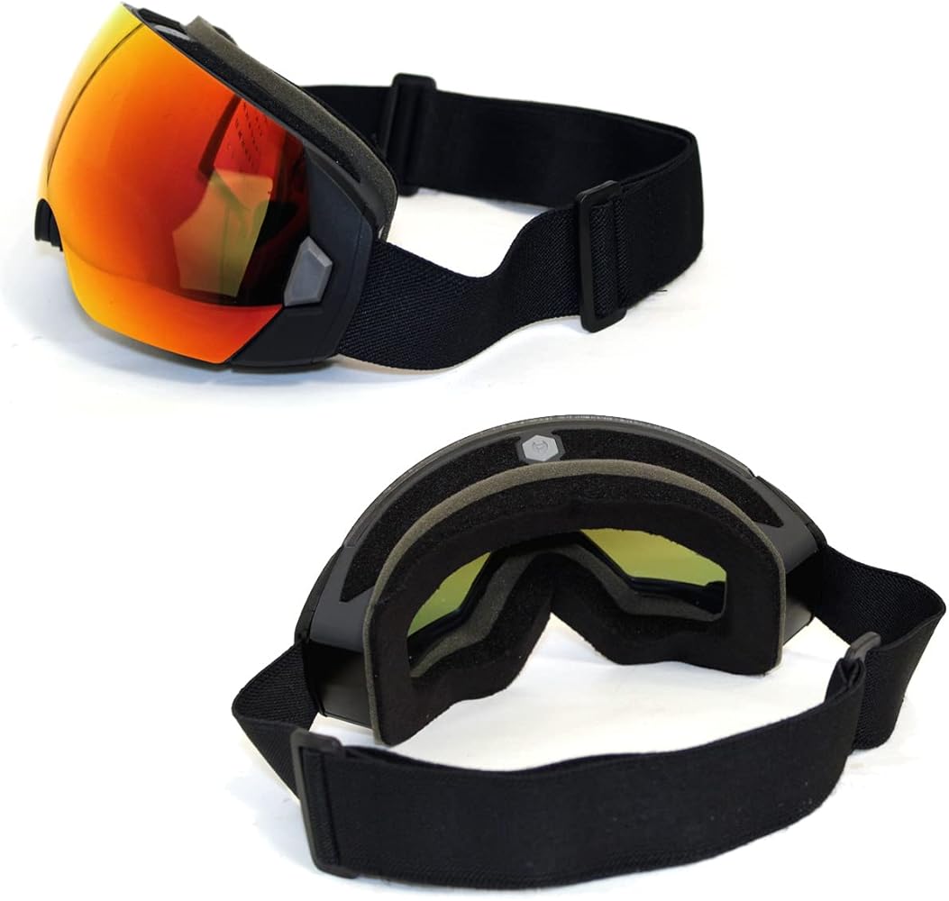 Amazon | [ABOM] 曇らないゴーグル 温熱フィルム内蔵 HEET/SUNRISE RED