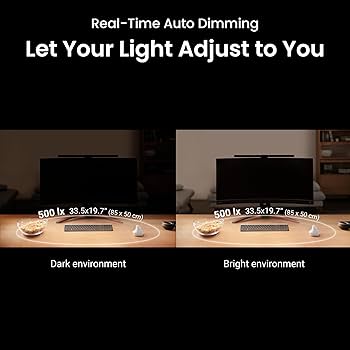 Amazon.com: BenQ ScreenBar Pro LED Monitor Light Bar (Black