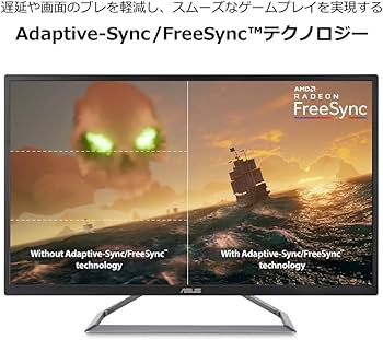 Amazon.co.jp: ASUS 4K UHD HDR10対応31.5インチ モニターディスプレイ
