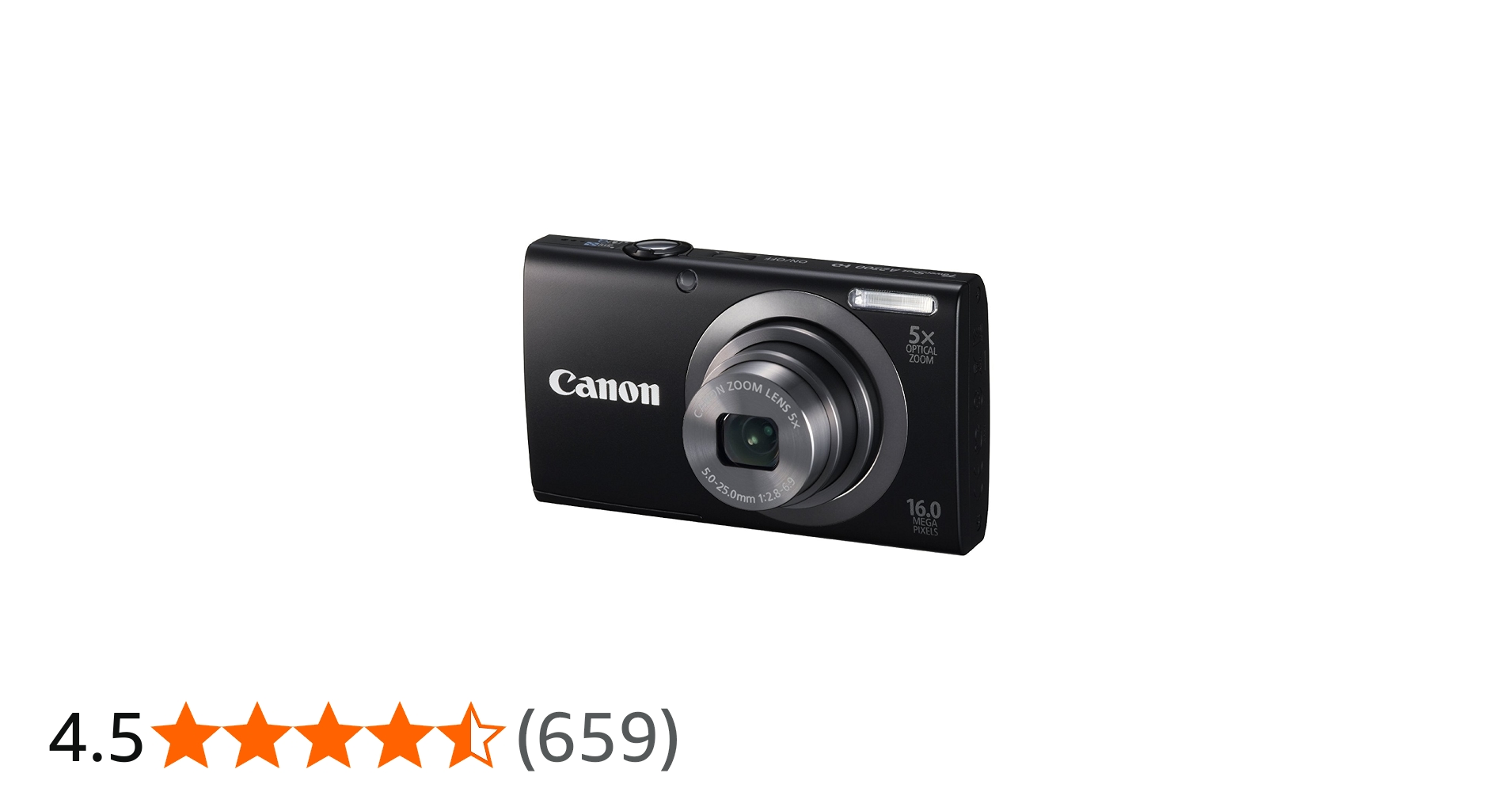 Buy Canon Powershot A2300 16MP Digital Point-and-Shoot Camera