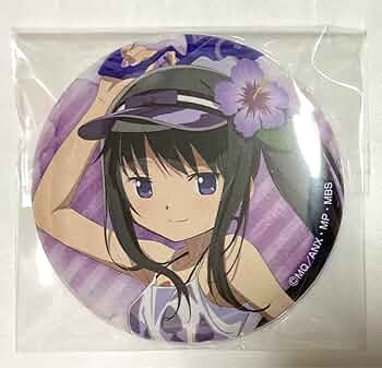 Amazon.co.jp: まどかマギカ まどマギ 暁美ほむら 缶バッジ ドン