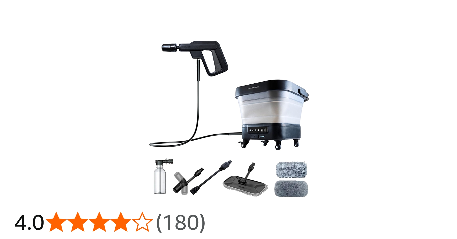 Amazon | T-PROFESSIONAL 高圧洗浄機 1.0 スペシャルセット ハンディ