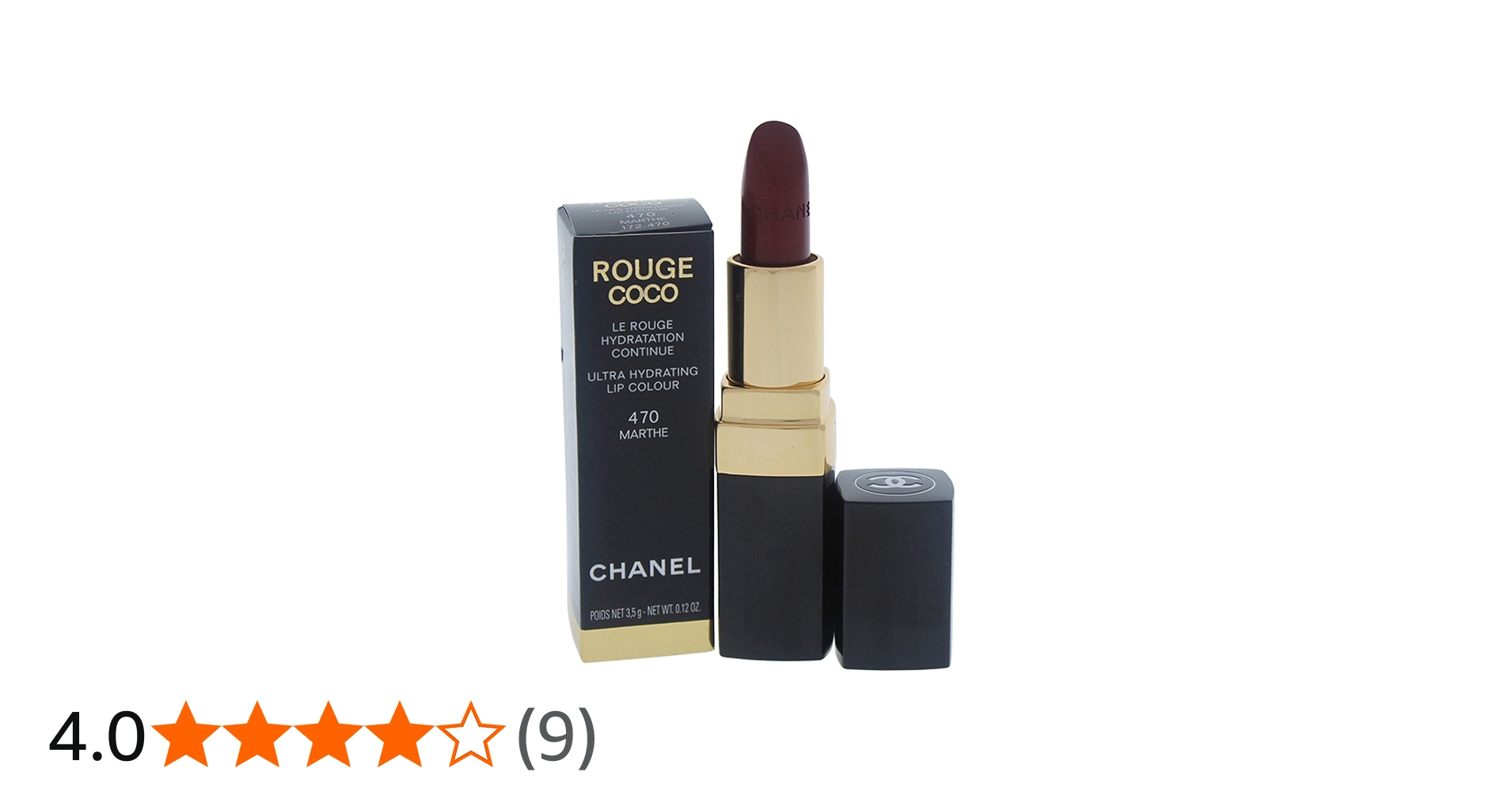 Amazon | シャネル ルージュココ 470 マルト （リップスティック） 3.5