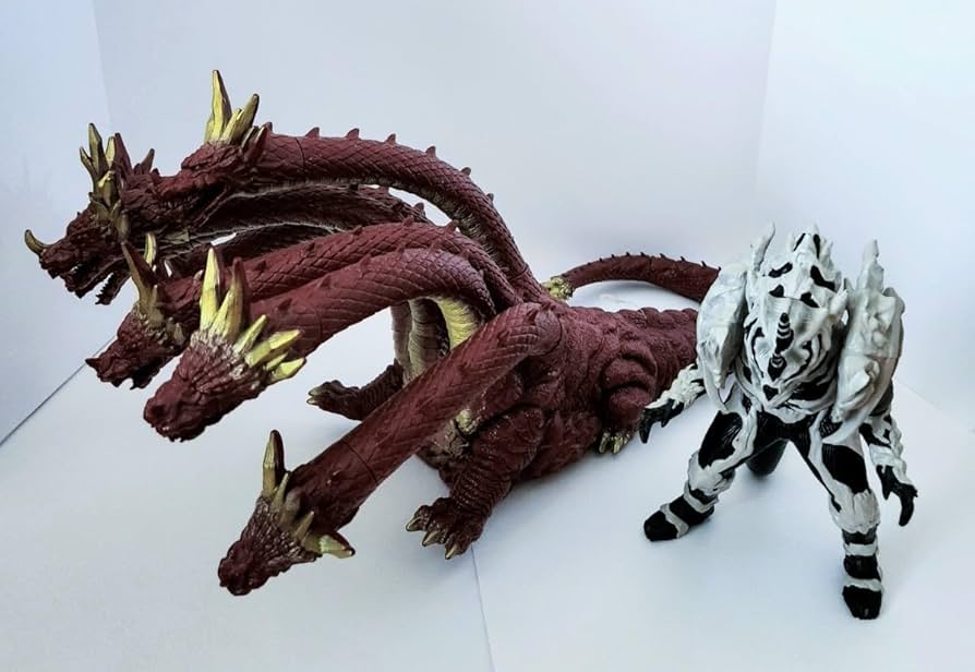 バンダイ ヤマタノオロチ ソフビ フィギュア 全長約60cm おもちゃ 保存箱付