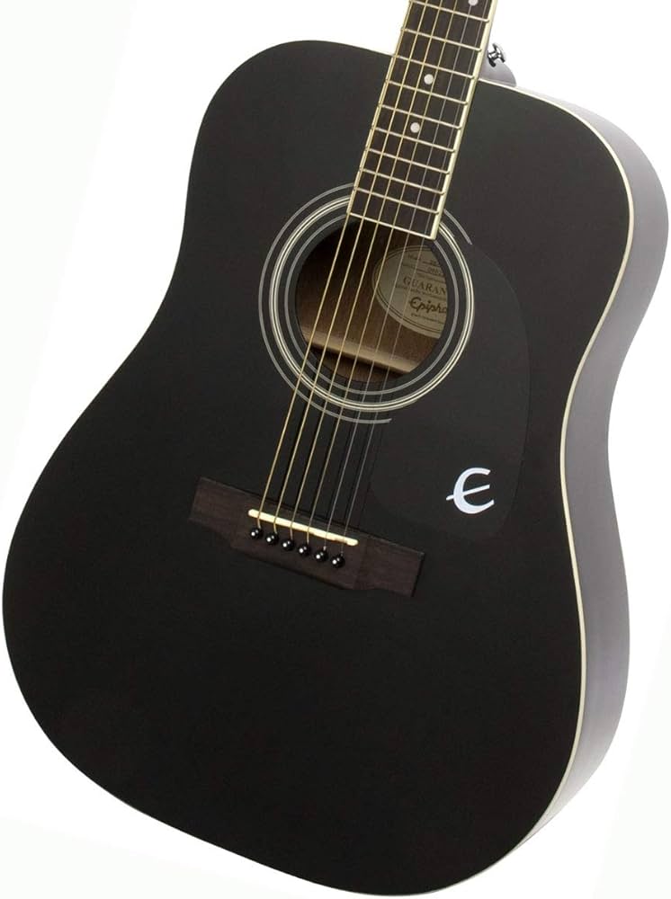 Amazon | EPIPHONE/Songmaker DR-100 EB (Ebony) エピフォン フォーク