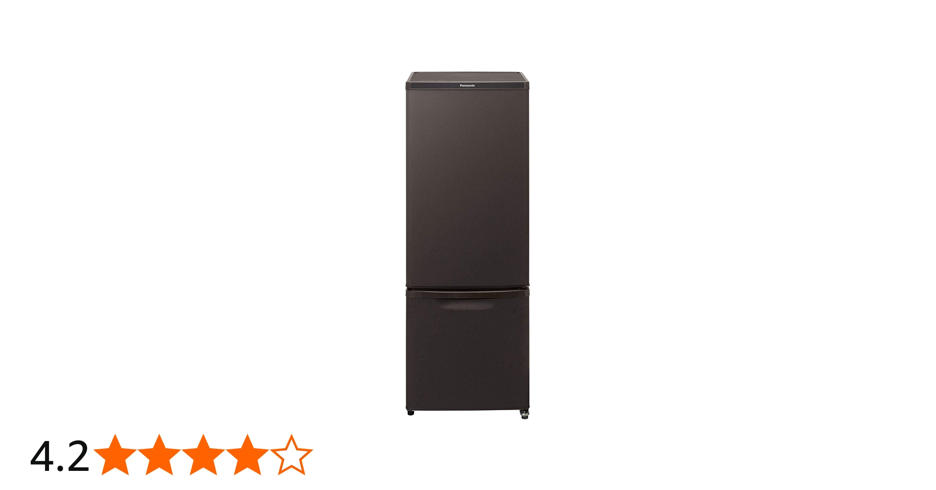 Amazon.co.jp: パナソニック 冷蔵庫 2ドア 168L 自動霜取り マット