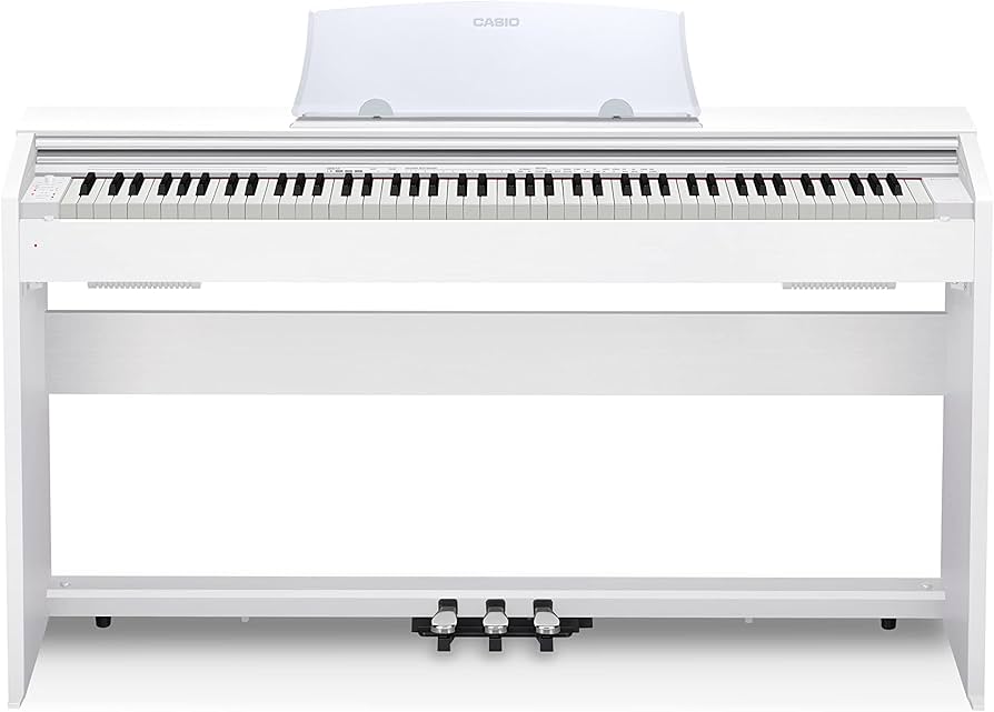 Amazon | CASIO(カシオ) 88鍵盤 電子ピアノ Privia PX-770WE ホワイト