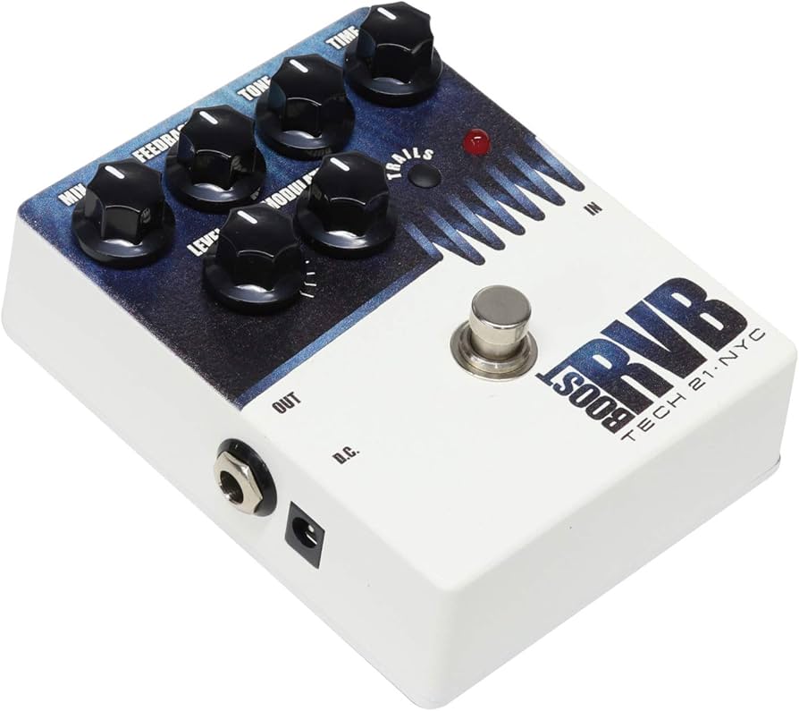 Amazon | TECH21 ブースト機能付き アナログ・リバーブ BOOST RVB