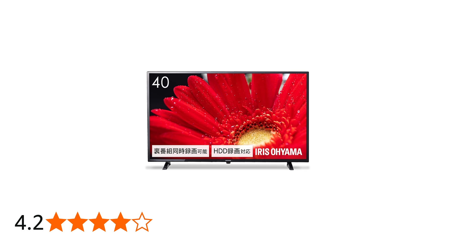 Amazon | アイリスオーヤマ 2K液晶テレビ 40V型 LT-40D420B ブラック