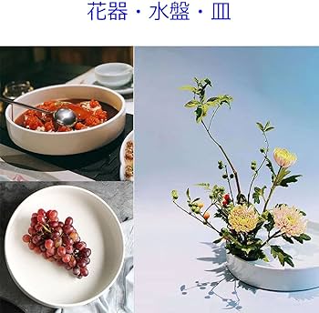 Amazon.co.jp: 花器 水盤 25CM フラワーベース 花瓶生け花 生け花用