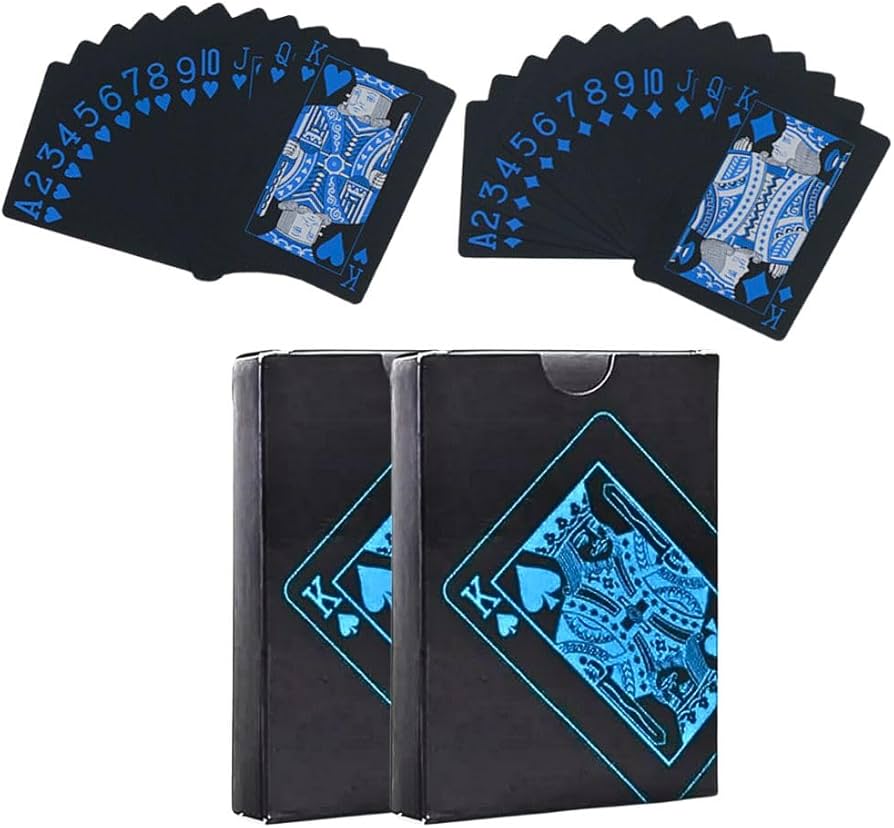 Amazon.co.jp: GlowTact トランプ 【2個セット】防水 プラスチック