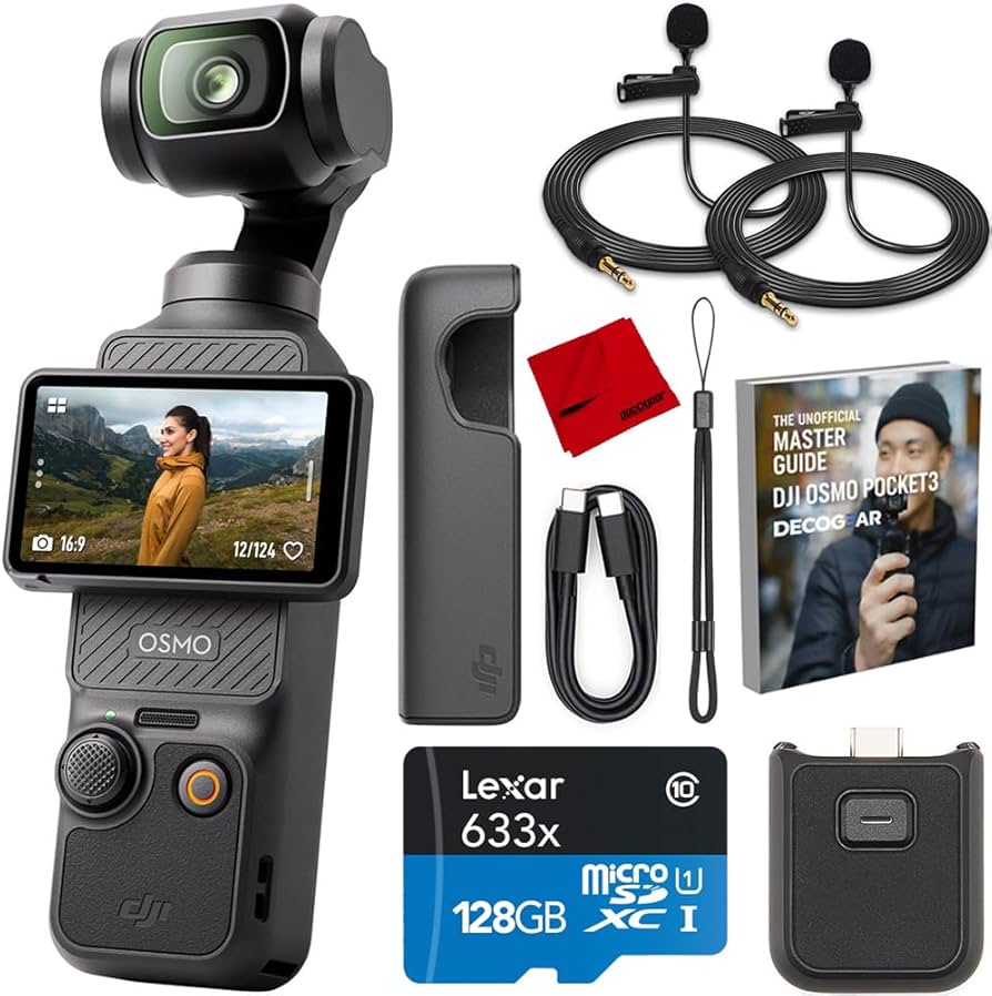 Amazon.com : DJI CP.OS.00000301.01 Osmo Pocket 3 4K 120fps