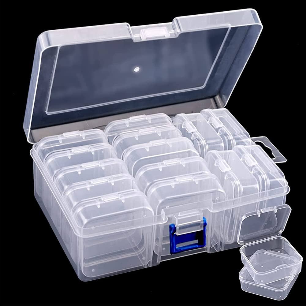 7番の3と4、2番の7と8、3番の5と9、透明ケース*3、黒色蓋付き*3 7番