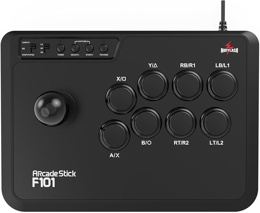 Amazon.com: MAYFLASH Arcade Fighting Stick F101 for Switch/Switch