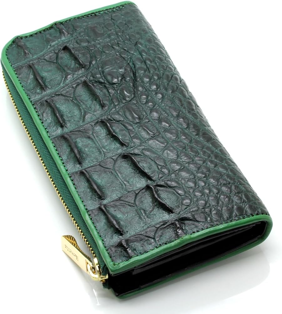 Amazon | [レヴェッタ] クロコダイル 長財布 内側ゴールドパイソン