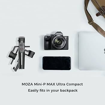 Amazon | MOZA MINI-P MAX 手持ち3軸スタビライザー ジンバル 小型