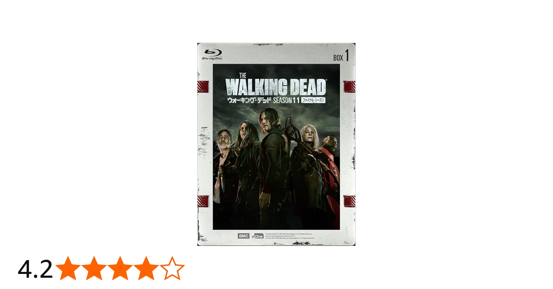 最安値！」ウォーキング・デッド ファイナルシーズン全巻 レンタルdvd