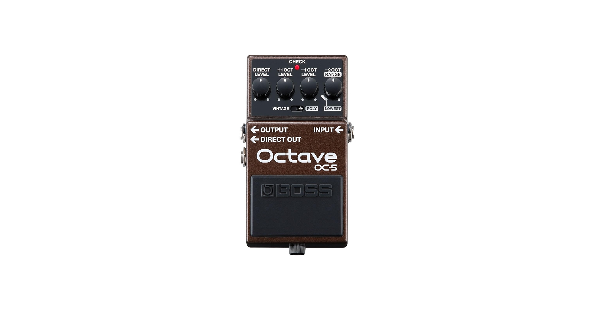 Amazon.com: BOSS Oc-5 Octave Guitar And Bass Effect Pedal with