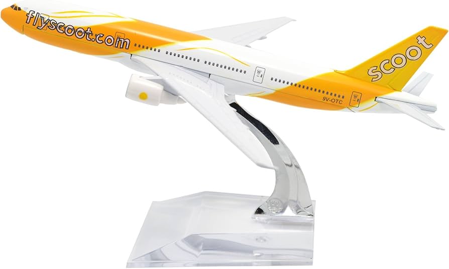 Amazon | TANG DYNASTY 1/400 16cm スクート Scoot Airlines B777 合金