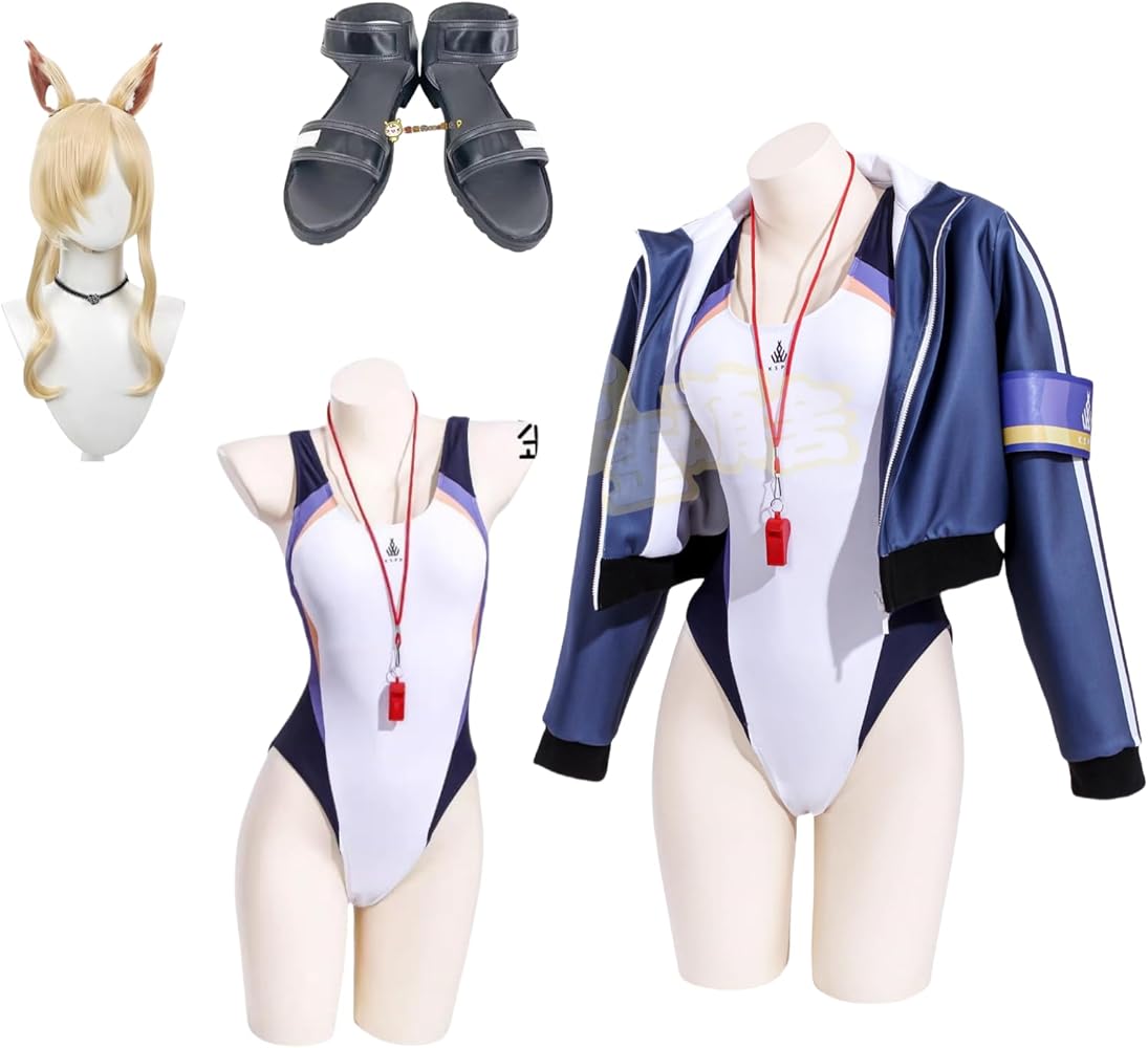 Amazon.co.jp: [BANBAS] ブルーアーカイブ 尾刃カンナ 水着 コスプレ