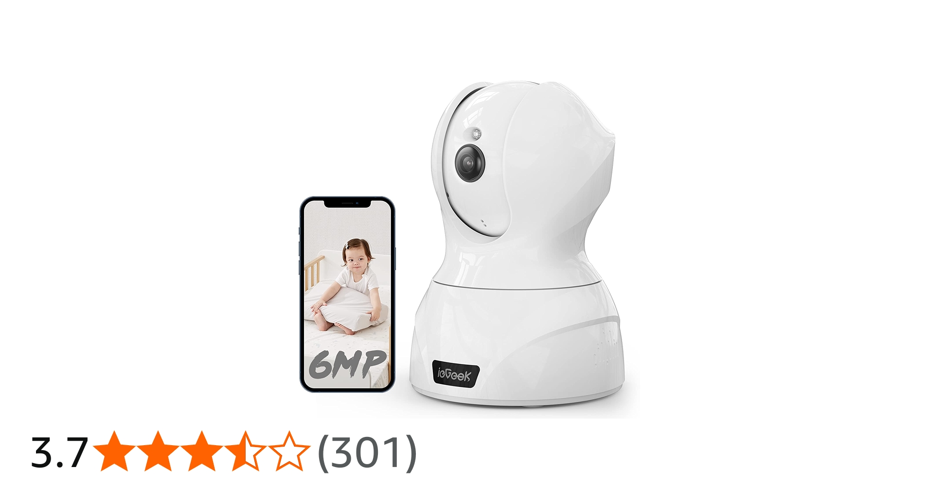 Amazon.co.jp: 【2023年・600万画素・アップグレード】 ieGeek最新室内