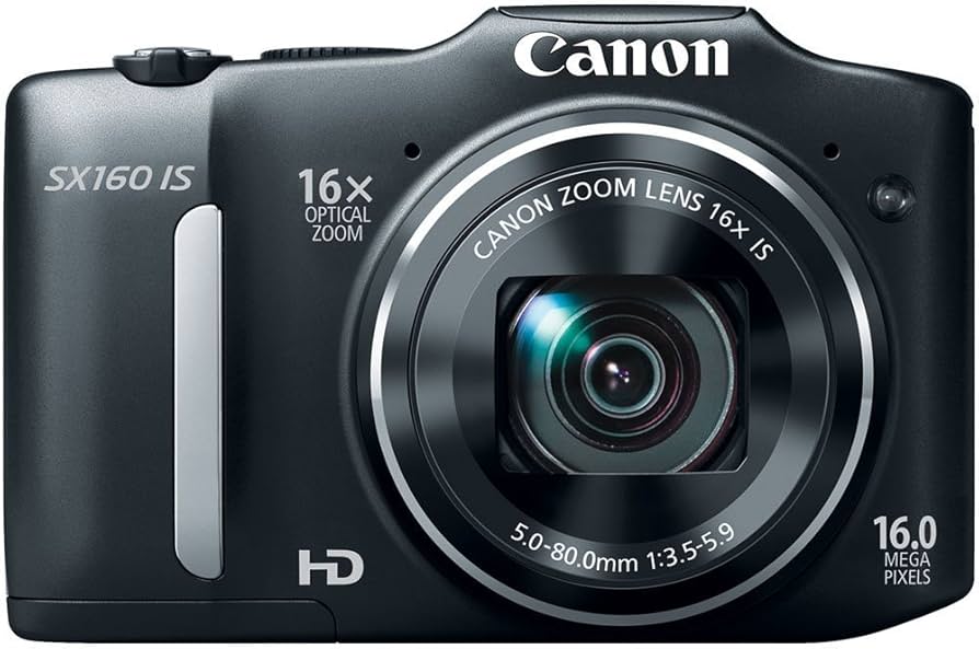 Amazon.com : Canon PowerShot SX160 is 16.0 MP Digital Camera with