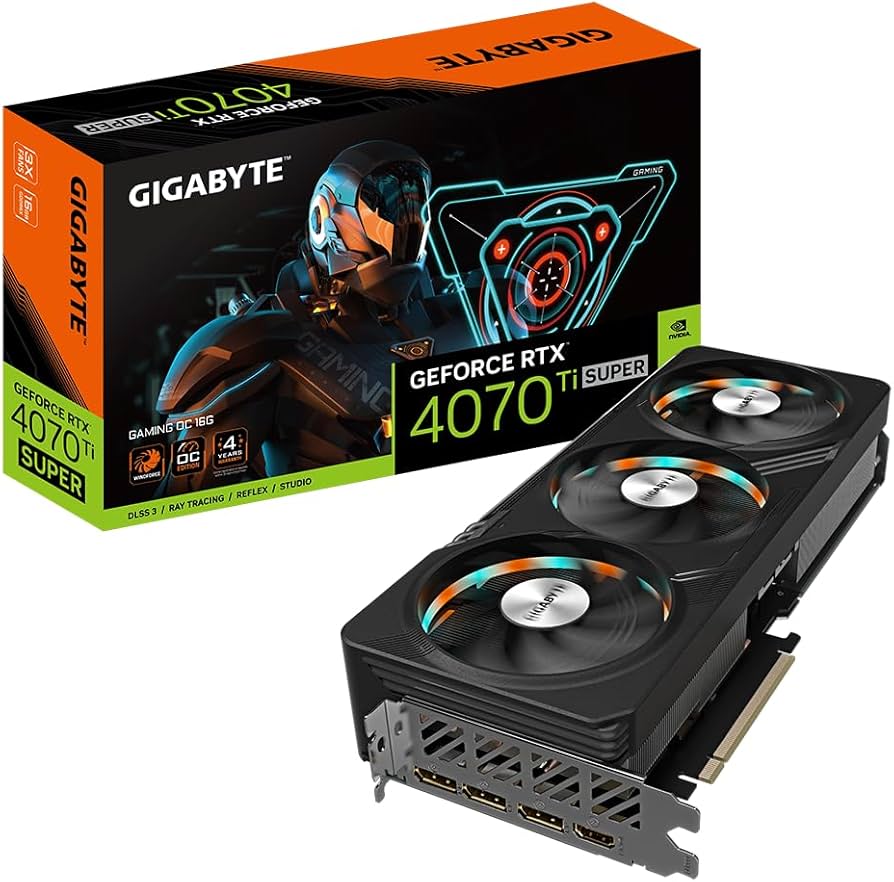 Amazon.com: Gigabyte GeForce RTX 4070 Ti Super Gaming OC Graphics