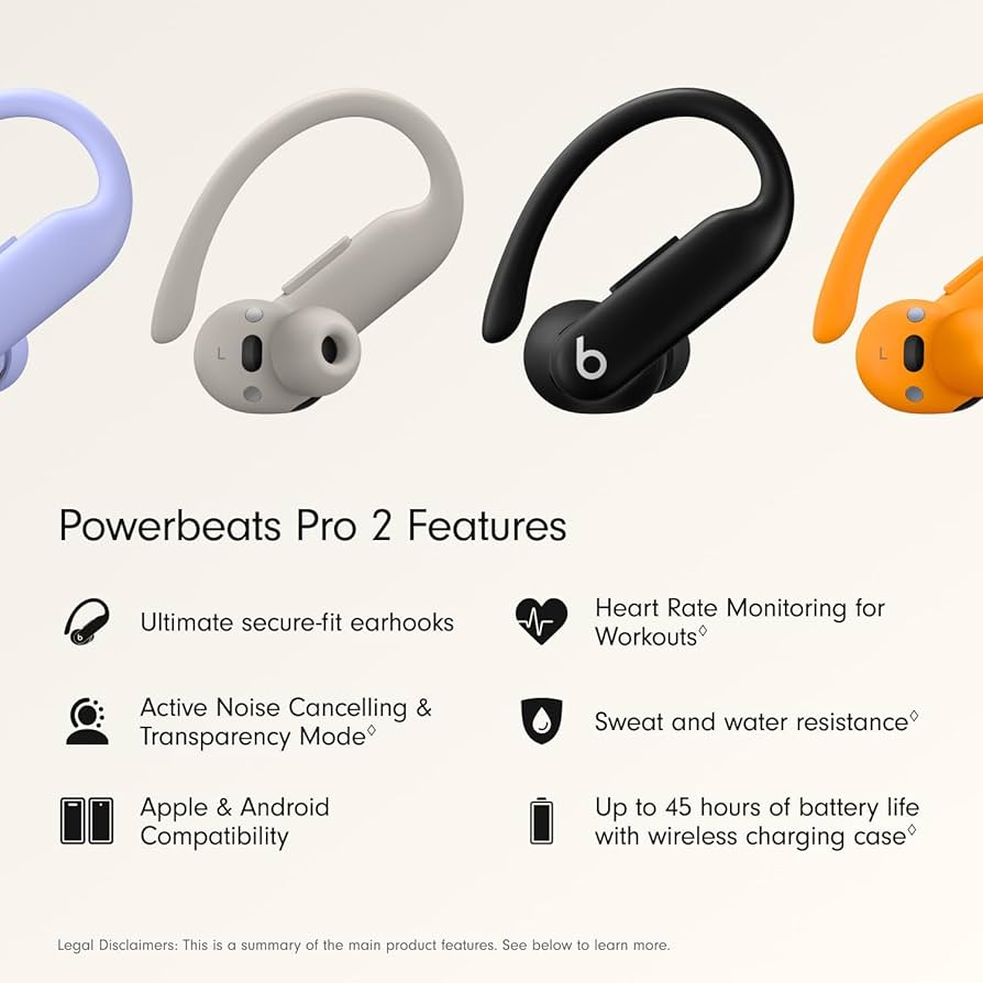 Amazon.com: Beats Powerbeats Pro 2 Wireless Bluetooth Earbuds