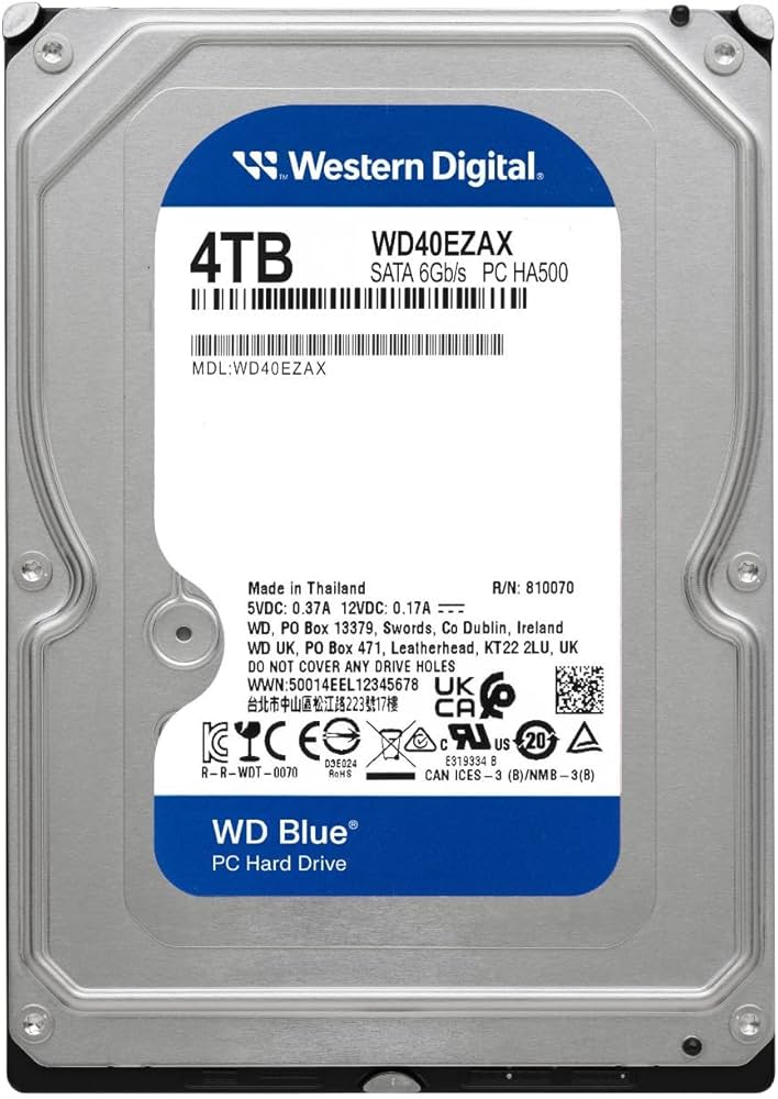Amazon | Western Digital (ウエスタンデジタル) WD Blue 4To SATA 3.5