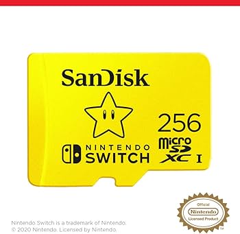 Amazon.com: SanDisk 256GB microSDXC-Card, Licensed for Nintendo