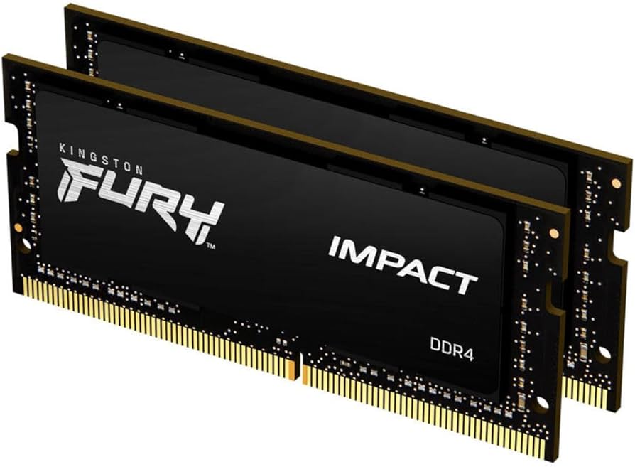 Kingston Fury Impact 16 (2 x 8 GB) 3200MHz DDR4 CL20 Laptop Memory