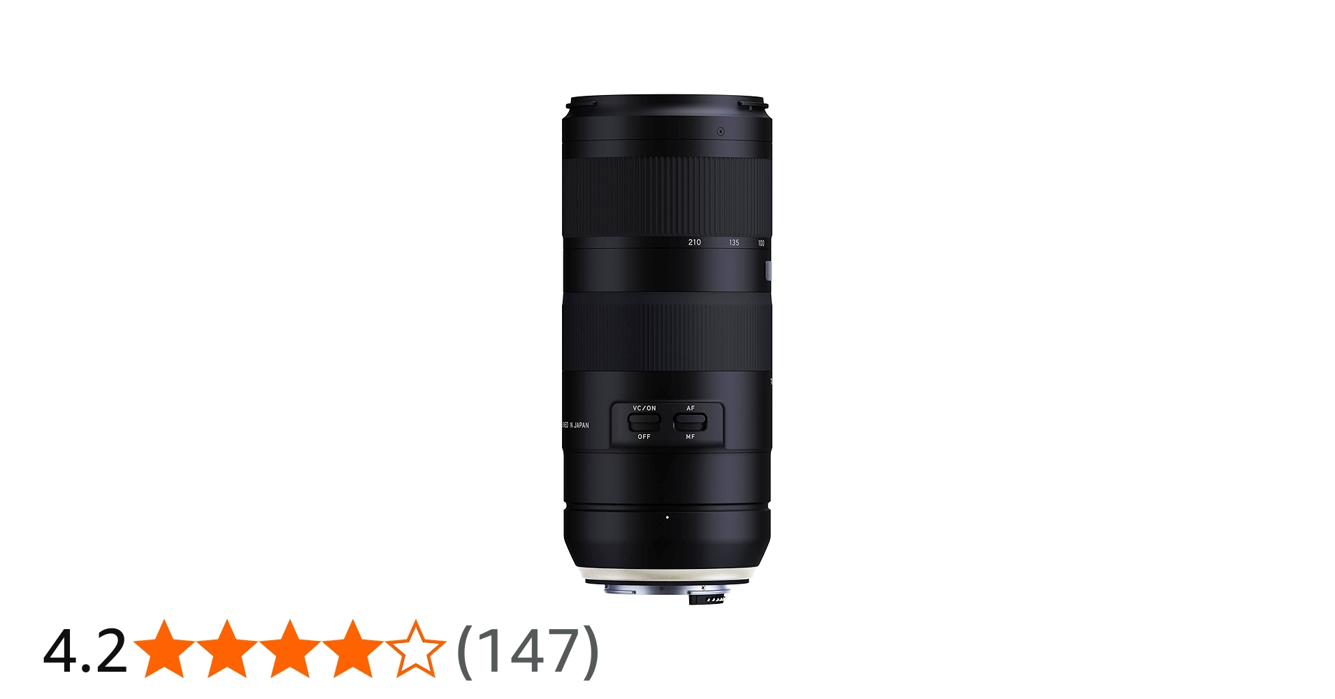 Amazon.co.jp: TAMRON 望遠ズームレンズ 70-210mm F4 Di VC USD ニコン