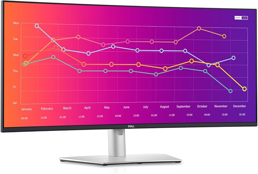 Amazon.com: Dell U3821DW UltraSharp Curved USB-C Hub Monitor